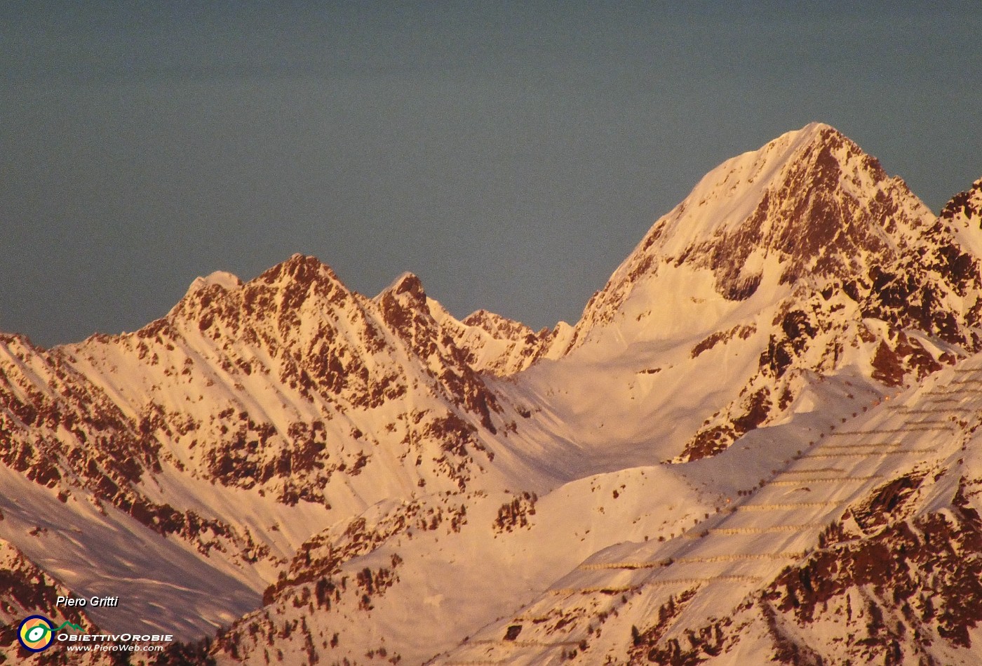 90 Tramonto sul Pizzo del Diavolo.JPG